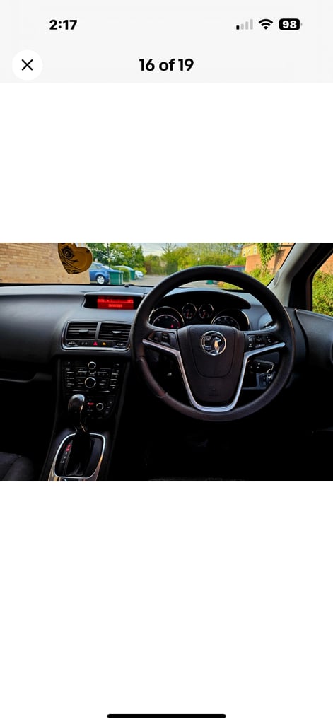 VAUXHALL MERIVA EXCLUSIVE 