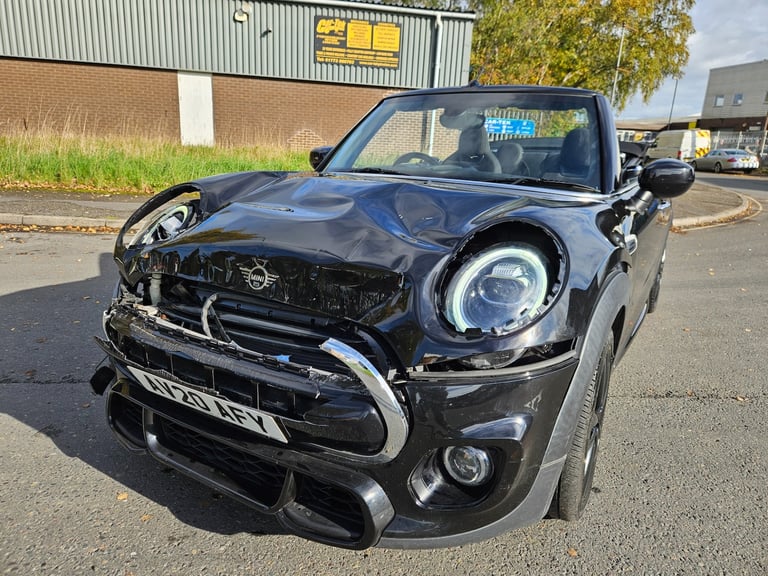 2020 MINI CONVERTIBLE 1.5 Cooper Sport II 2dr Damaged Salvage CAT N