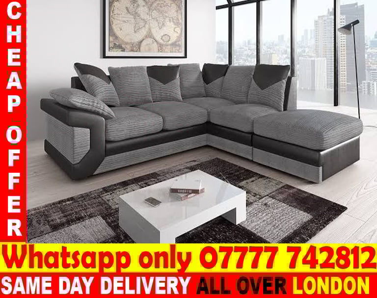image for L Shape sofa 3 seater and 2 seater (dcfvgbh