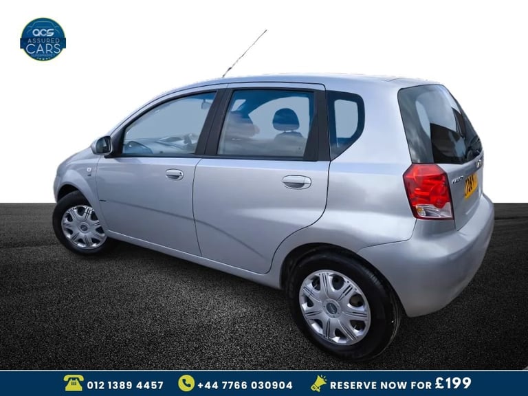 2008 08 CHEVROLET KALOS 1.2 SE 5D 72 BHP