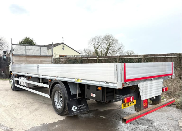 2018 DAF LF55,260 NEW ALLOY SCAFFOLD DOUBLE DROPSIDE 18 TON EURO-6 U-LEZ DAY CAB