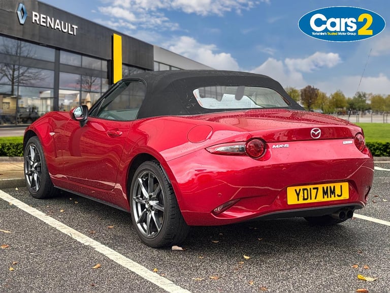 2017 Mazda MX-5 2.0 Sport Nav 2dr CONVERTIBLE PETROL Manual