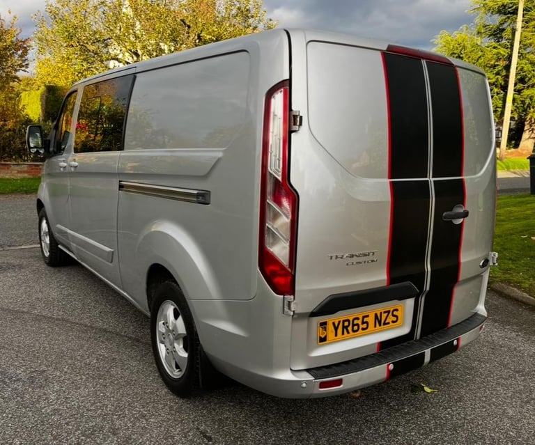 2015 (65) FORD TRANSIT CUSTOM 290 2.2 TDCi LIMITED E-TECH CREW CAB GREAT S/HIST
