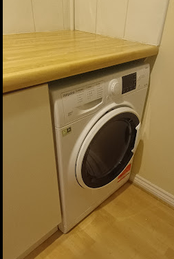 Washer Dryer - Hotpoint - 8Kg / 6Kg 1400 rpm – White 