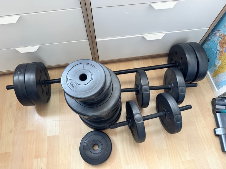 image for Set of dumbbells weights various sizes 40-50kg