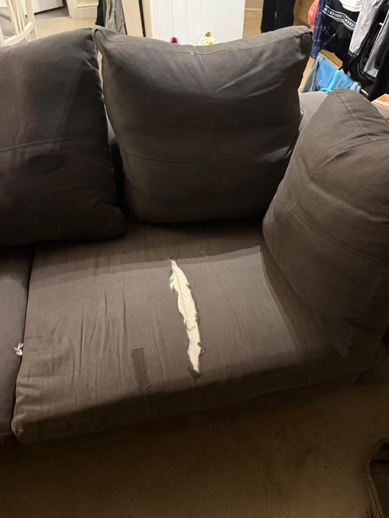 Comfortable three-seater sofa 