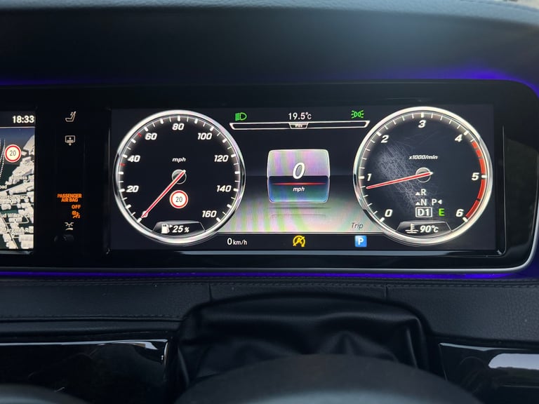 Mercedes-Benz, S CLASS, Saloon, 2017, Semi-Auto, 2987 (cc), 4 doors