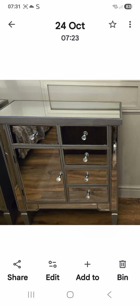 French Mirrored sideboards