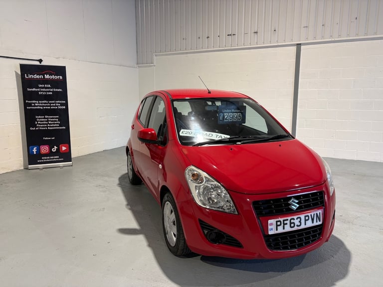 2014 Suzuki Splash 1.0 SZ2 5dr HATCHBACK Petrol Manual