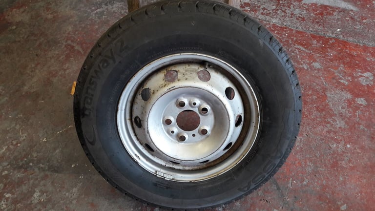 215 70 15C WHEEL & TYRE, CITROEN RELAY, PEUGEOT BOXER, FIAT DUCATO. SPARE WHEEL.