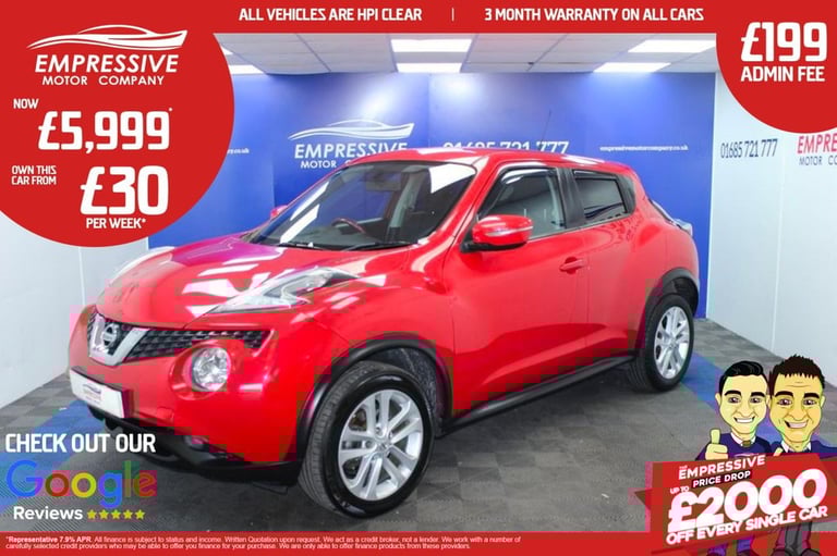 2015 N NISSAN JUKE 1.2 DIG-T ACENTA SUV 5DR PETROL MANUAL EURO 5 (S/S) EURO 5 (1