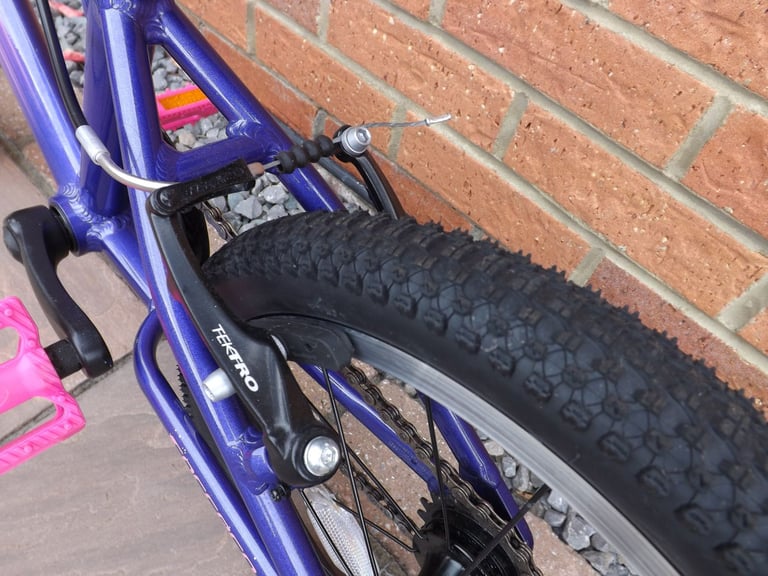 Carrera Cosmos Kids Bike - 16" Wheel - Purple / Pink