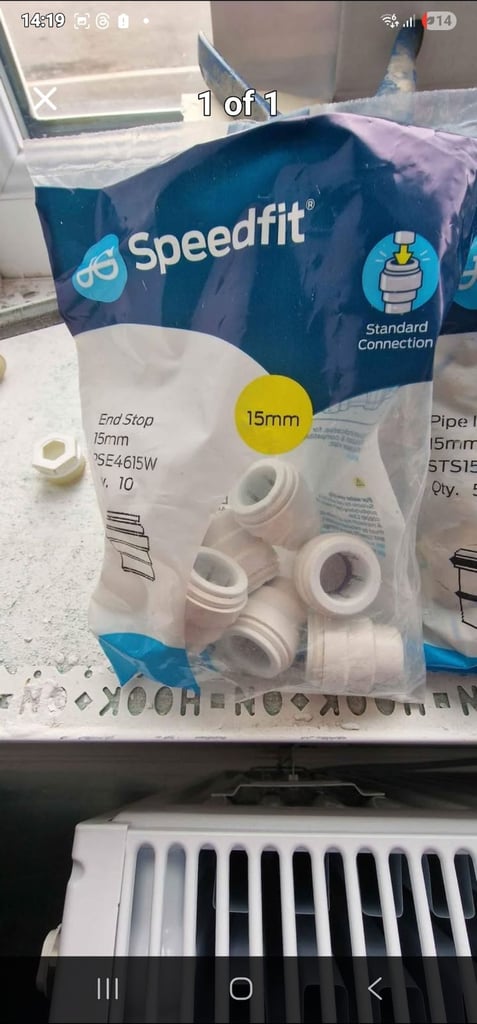 JG Speedfit fittings 