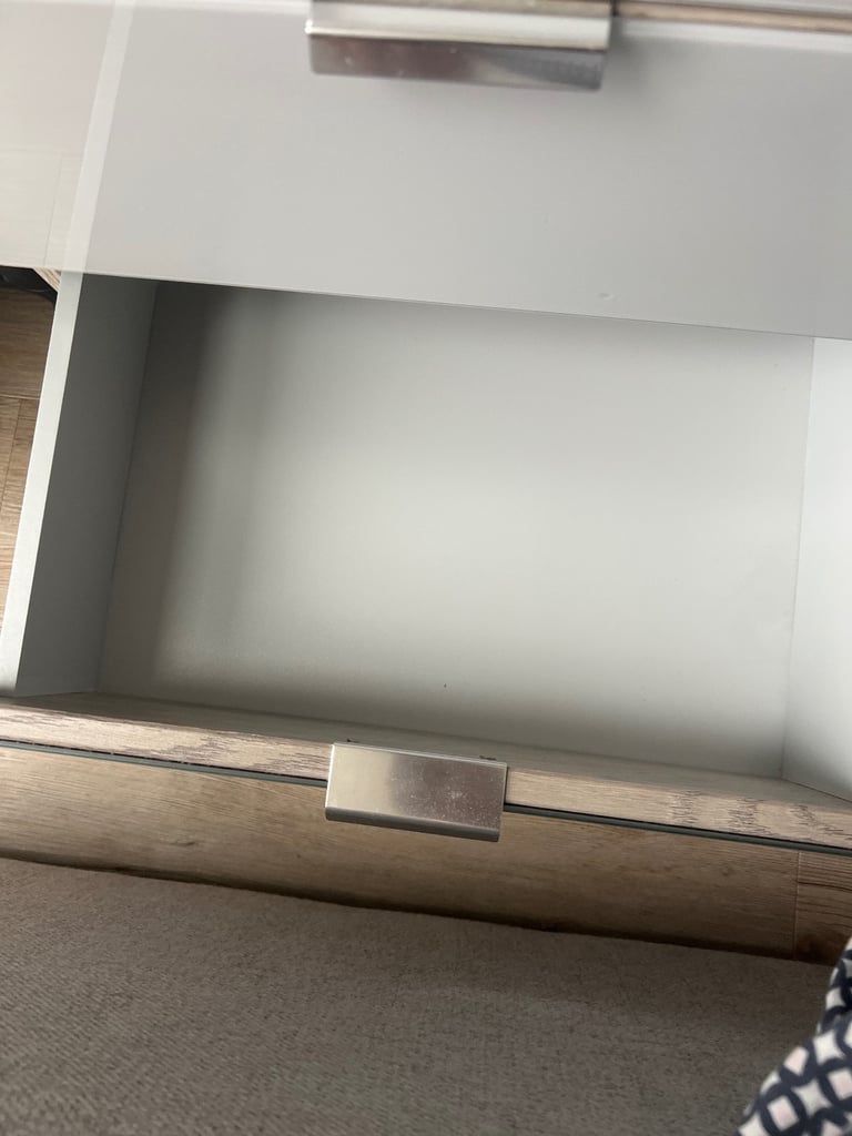 GREY BEDSIDE DRAWER - MUST GO ASAP