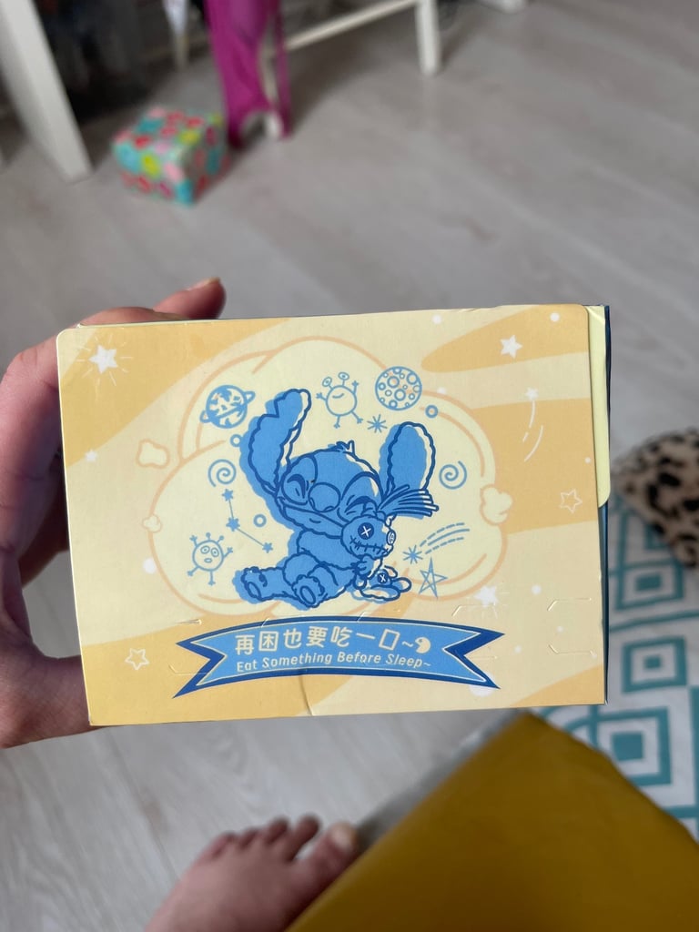 Stitch eat something before you eat 