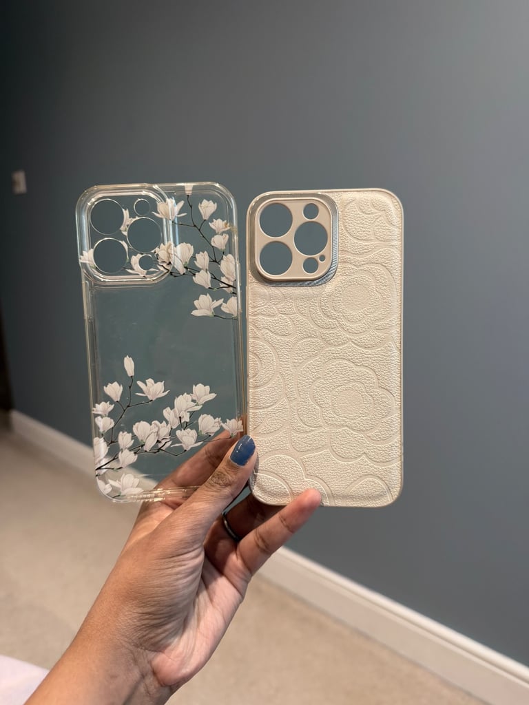 image for 2 beautiful iphone 14 pro max cases