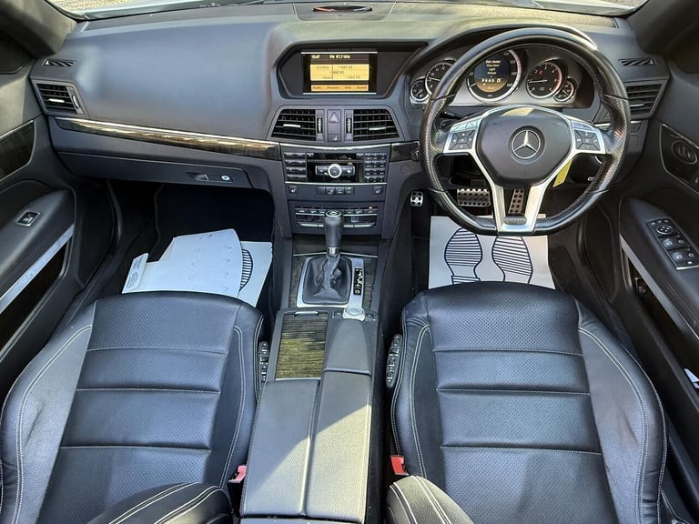 2012 Mercedes-Benz E Class 2.1 E220 CDI BlueEfficiency Sport Cabriolet 2dr Diesel G-Tronic+ Euro ...