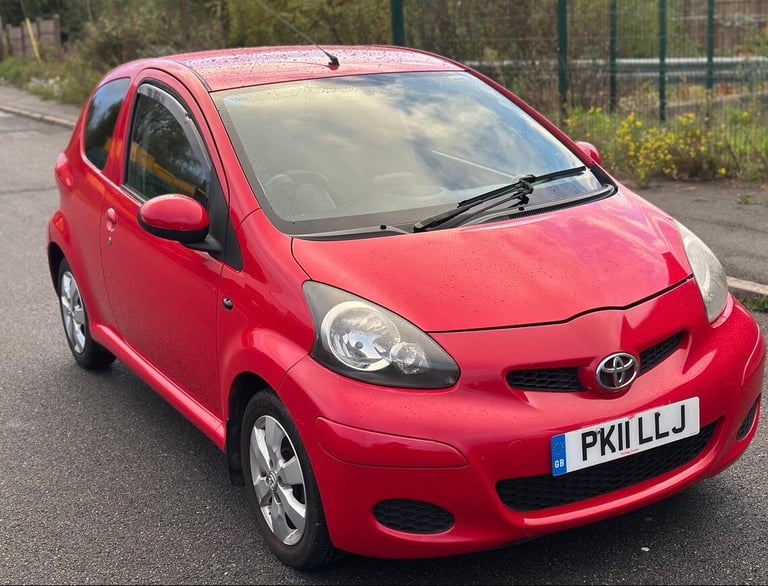 2011 Toyota AYGO 1.0 VVT-i Go Euro 5 3dr HATCHBACK Petrol Manual