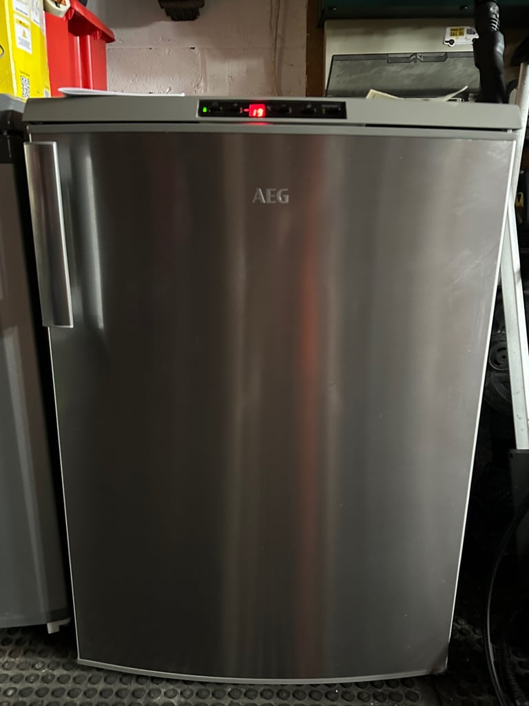 image for AEG Under Counter Freezer (brushed steel)