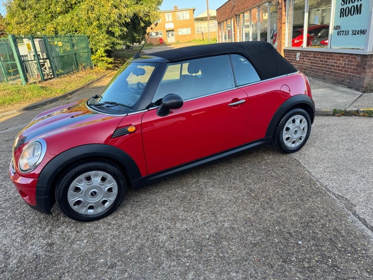 2010 MINI Convertible 1.6 One 2dr CONVERTIBLE PETROL Manual