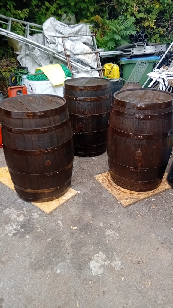 image for Totally restored wine barrels.