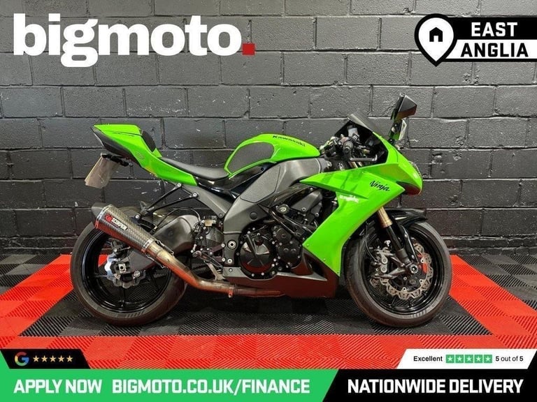 2009 09 KAWASAKI NINJA ZX-10R FINANCE SPECIALISTS APPLY NOW