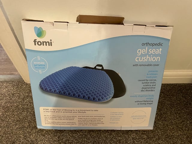 FOMI Premium All Gel Portable Seat Cushion