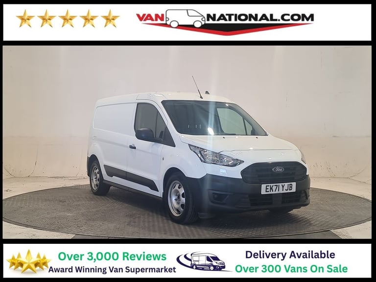 2021 71 FORD TRANSIT CONNECT 1.5 210 ECOBLUE LEADER PANEL VAN 5DR L2 LWB EURO 6 