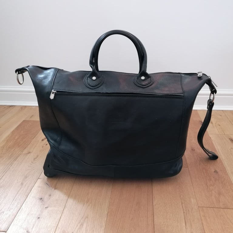 image for Luxury Leather Travel Luggage Handmade! 