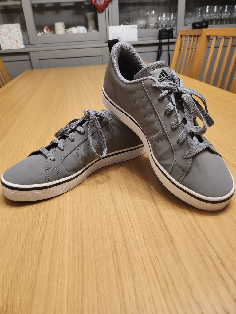 Adidas grey trainers