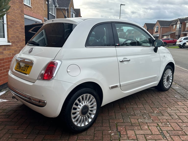 Low Miles! Fiat, 500, Hatchback, 2011, Manual, 1242 (cc), 3 doors