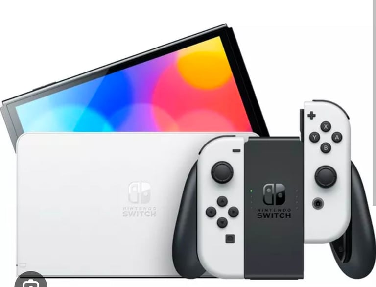 image for Nintendo switch oled used once