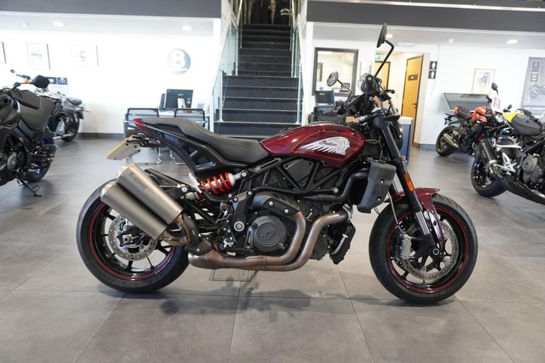 image for Indian FTR 1200 S, 2022, Maroon with just 1759miles