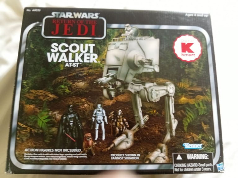 image for Hasbro Star Wars Vintage Collection Scout Walker AT-ST Action Figure Complete