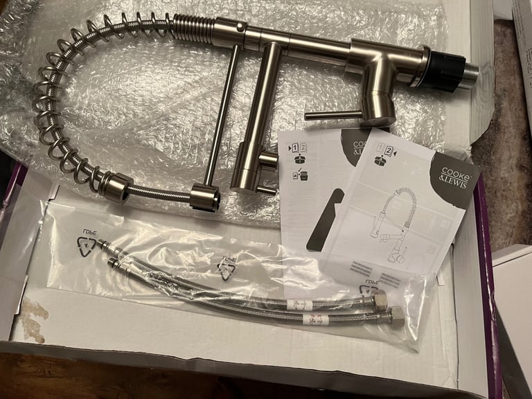 Cook & Lewis Bilbrough chrome tap