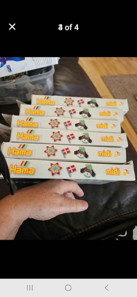 image for 6 new boxes of Hama beads and boards