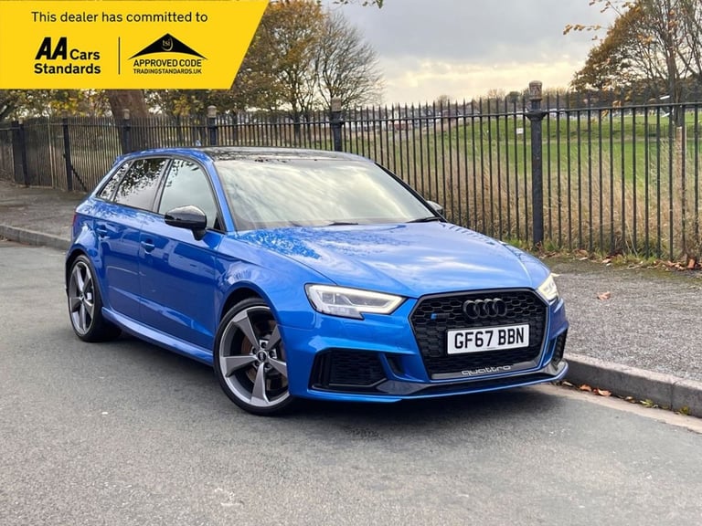 2017 67 AUDI RS3 2.5 TFSI SPORTBACK 5DR PETROL S TRONIC QUATTRO EURO 6 (S/S) (40