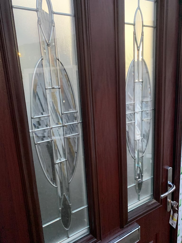 Brand new composite front door with high security locks Free local delivery 