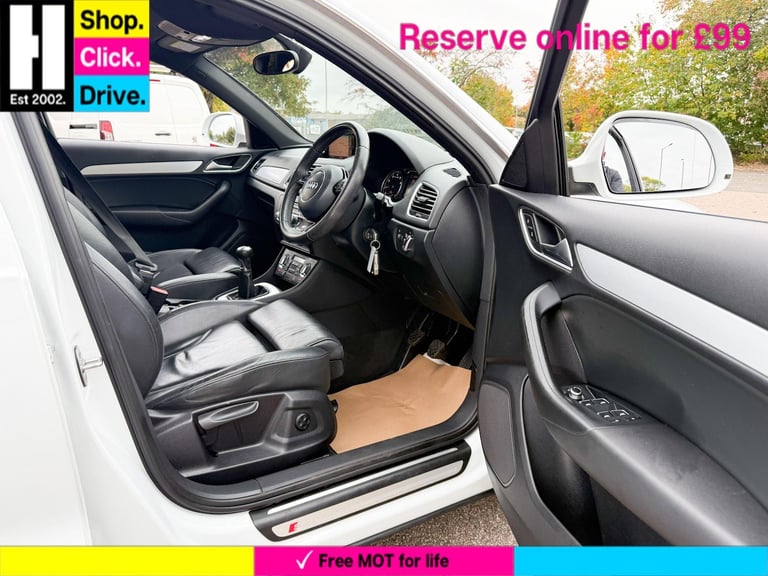 2012 Audi Q3 2.0 TFSI S line SUV 5dr Petrol Manual quattro Euro 5 (s/s) (170 ps) ESTATE Petrol Ma...