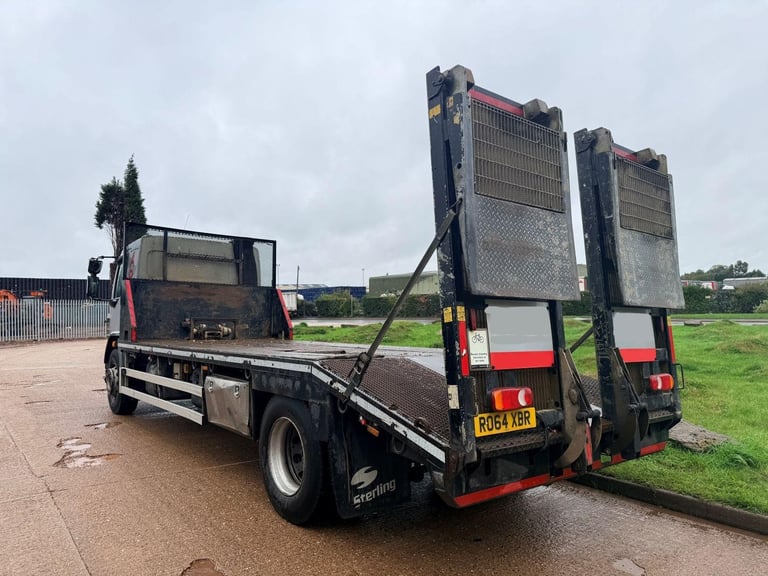 DAF LF 310 2014 (64) EURO 6, 18 TON BEAVERTAIL, HYDRAULIC FLIP TOE RAMPS