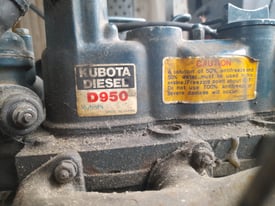 Kubota d950 engine boat dumper digger tractor machine diesel buggy 