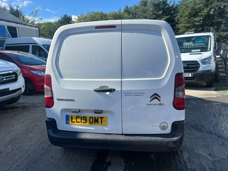 2019 Citroen Berlingo 1.6 BlueHDi 650Kg Enterprise 75ps PANEL VAN Diesel Manual