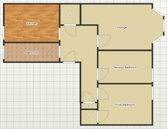 Well Presented 2 Bedroom Flat in Quiet Ruchill Area