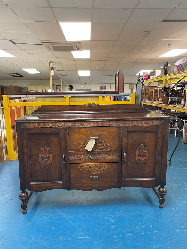 Vintage Carved Large Sideboard TCL Reuse 100438