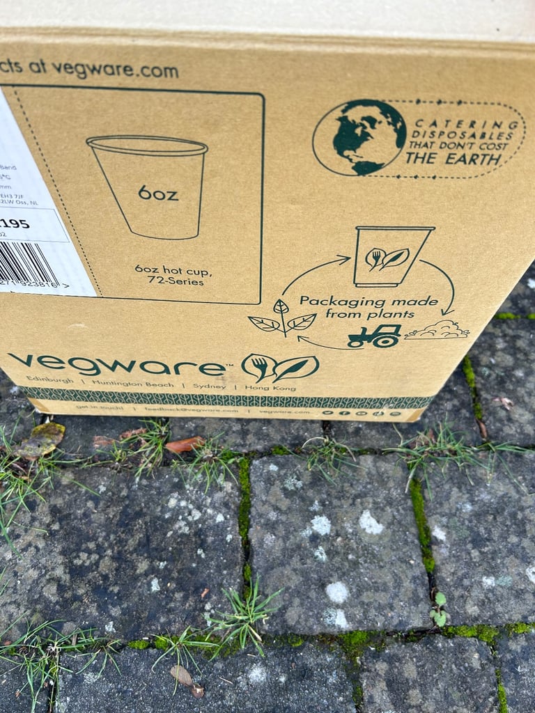 image for Vegware 6oz cups and lids