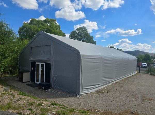 Commercial Storage Tent, double trussed