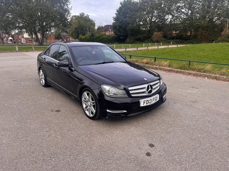 2013 Mercedes-Benz C Class 2.1 C220 CDI BlueEfficiency AMG Sport Plus G-Tronic+ Euro 5 (s/s) 4dr ...
