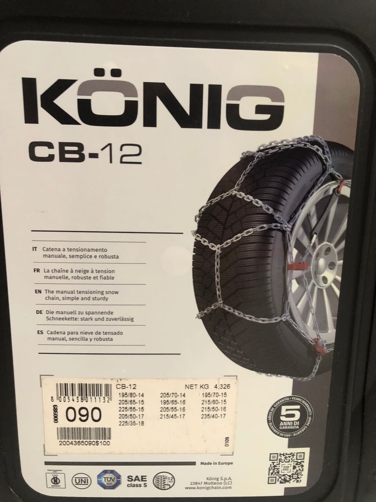 Konig Car Snow Chains 