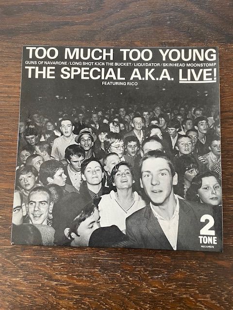 image for The Specials A.K.A Live 7” Single ‘Too Much Too Young’ Vinyl