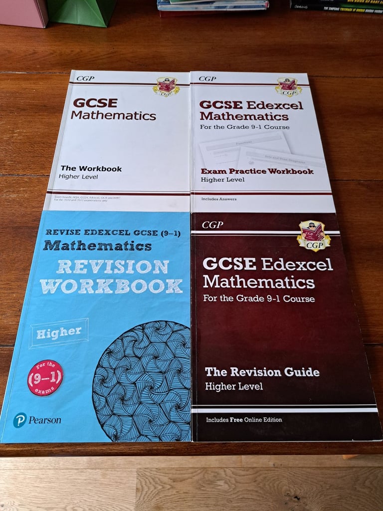 Edexcel GCSE Maths Revision and Work Books